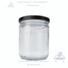 1468-3.jpg Envase vidrio, Frasco de 458 ml / 15 onzas C-1468