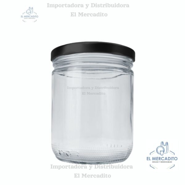 1468-3.jpg Envase vidrio, Frasco de 458 ml / 15 onzas C-1468