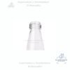 Botella Transparente Vidrio 750 ml / 25 oz Rosca Plastica C-2421