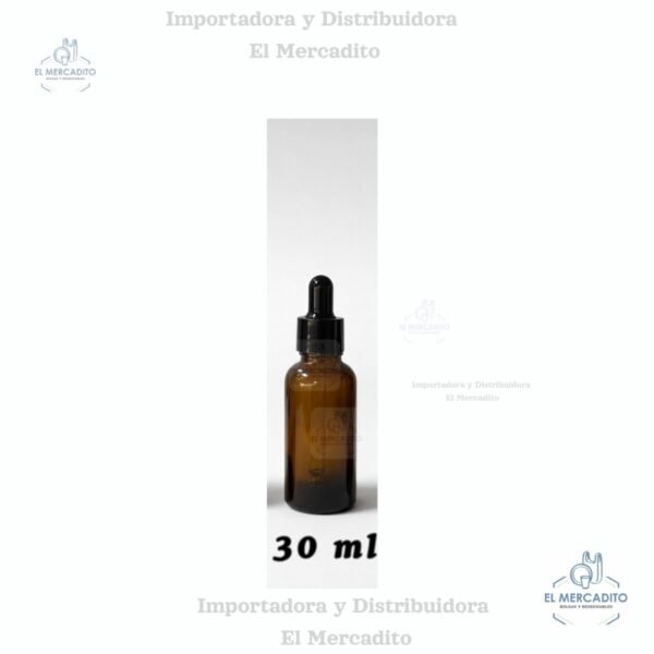 Gotero de Vidrio Ámbar, 50 ml, 30 ml, 20 ml, 15 ml - 30 ml
