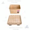 Caja Multi proposito plástica con rondines