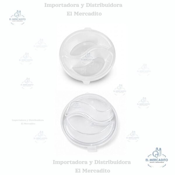 Taza Souffle 5 oz con 2 divisiones, en paquetes de 10 unidades