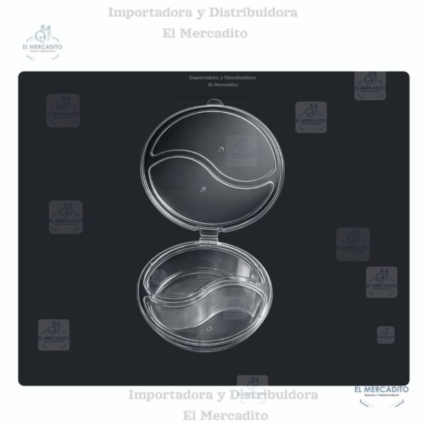 Taza Souffle 5 oz con 2 divisiones, en paquetes de 10 unidades