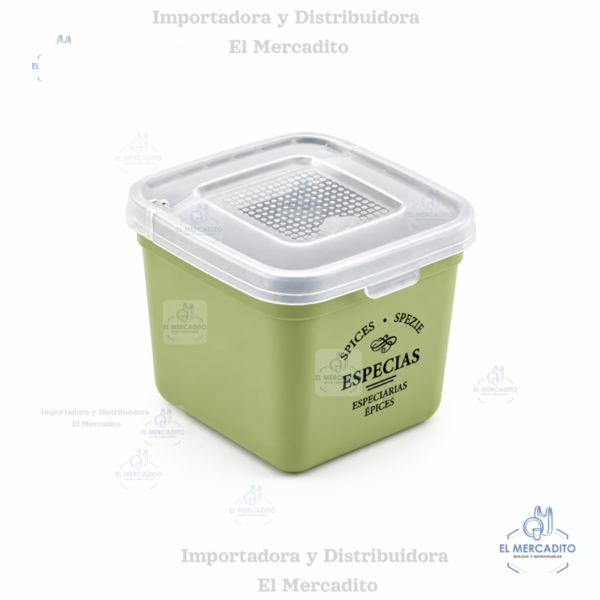 Recipiente Especiero de 30oz / 850ml - Oliva