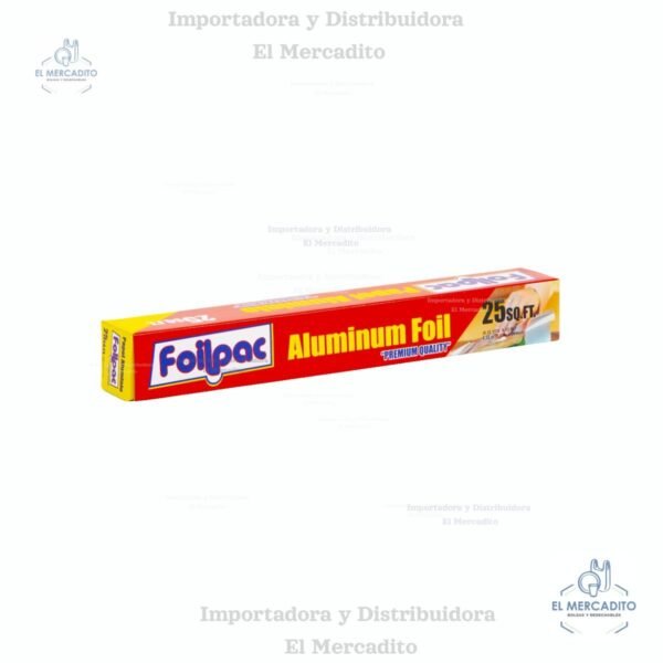 Papel Aluminio de 25 pies Foilpac