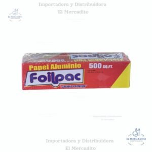 Papel aluminio 500 pies Foilpac
