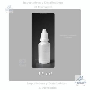 Goteros Plásticos con Sello de seguridad, 15 ml, 20 ml, 120 ml - 15 ml