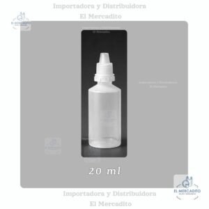 Goteros Plásticos con Sello de seguridad, 15 ml, 20 ml, 120 ml - 20 ml
