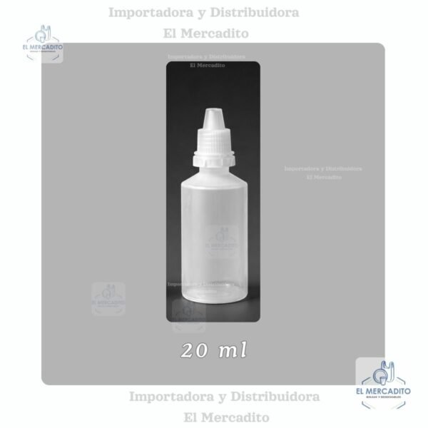 Goteros Plásticos con Sello de seguridad, 15 ml, 20 ml, 120 ml - 20 ml