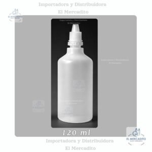 Goteros Plásticos con Sello de seguridad, 15 ml, 20 ml, 120 ml - 120 ml
