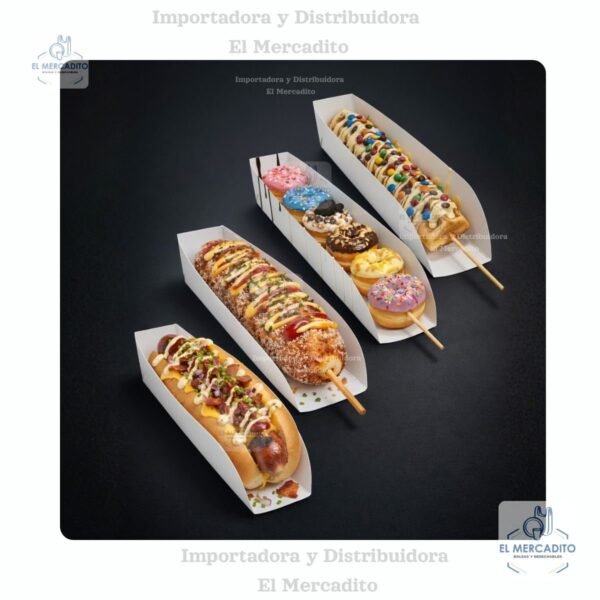 Bandeja Hot Dog Abierta
