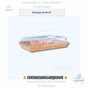 Bandeja-Kraft-7.jpg Cartón Bandeja Kraft Con Tapa Transparente, disponible en 6 tamaños - #7