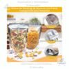 Bolsa Ziplock Metalizada con Ventana, 15 x 22 cm, 12 x 18 cm