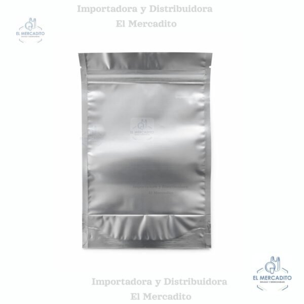 Bolsa Ziplock Metalizada con Ventana, 15 x 22 cm, 12 x 18 cm - 15 x 22 cm