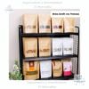 Bolsa Ziplock Kraft con Ventana, Variedad de tamaños