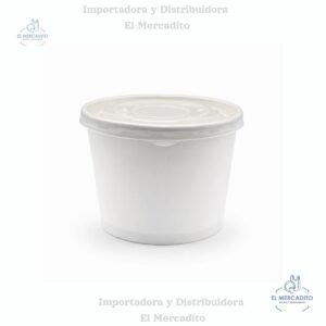 Contenedor de Cartón Helado 16 oz