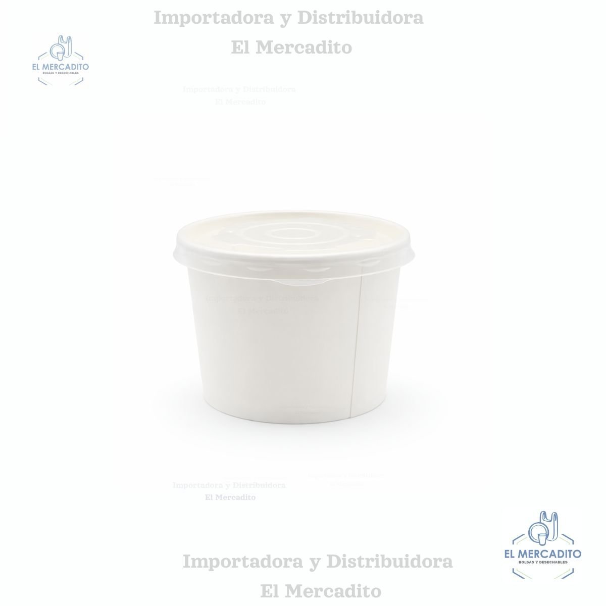 Contenedor de Cartón Helado 8 oz