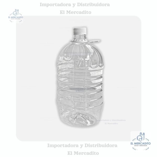 Botella Plástica Transparente Pet Garrafa 1 Galón, 3.785 Litros