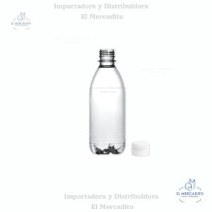 Botella Plástica Cilíndrica Pet 365 ml