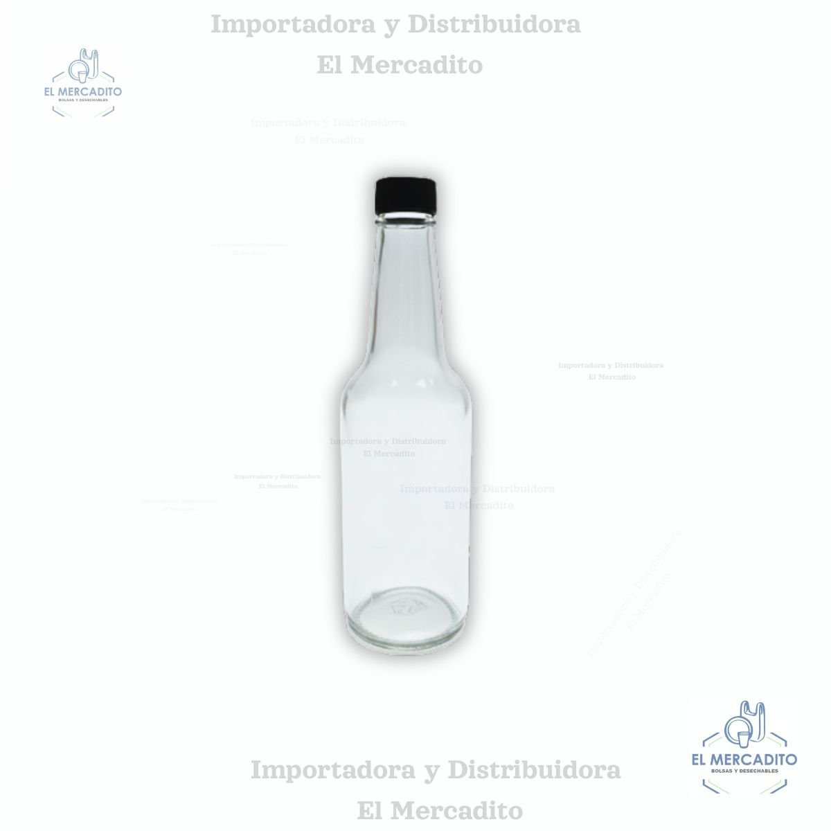 Envase Vidrio Botella 310 ml c-506 Tapa 24 mm