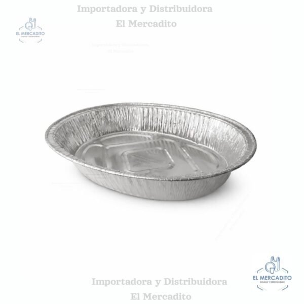 Molde de Aluminio Ovalado Inix 40 x 32 x 7 cm