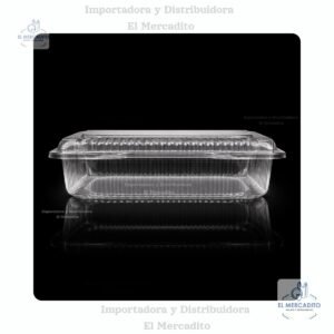 Burbuja Rectangular Tapa Baja, 24 x 15,5 x 6,5 cm