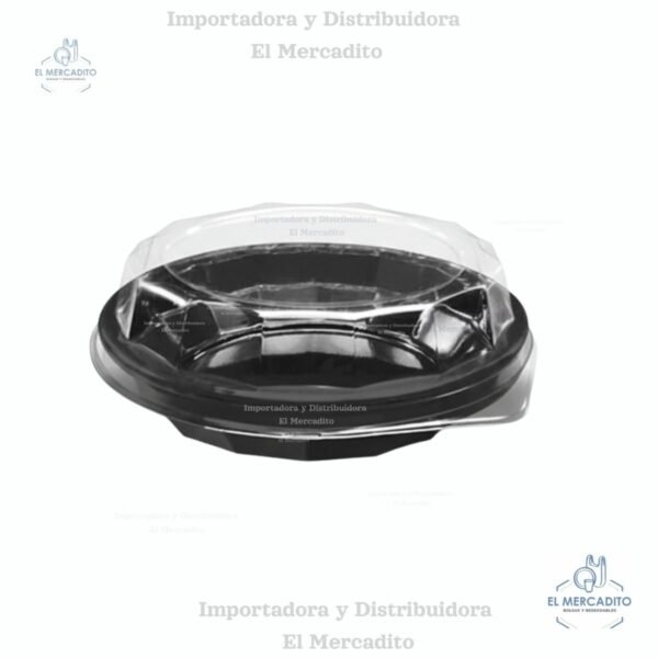 Contenedor Base Negra 17cm x 5cm de Altura FH17N