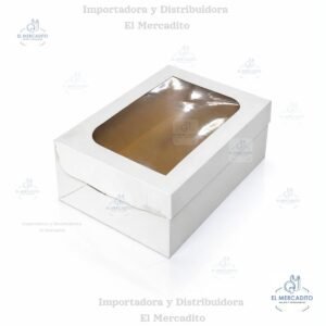 Caja 6-pv con Ventana 18,5 x 26 x 10 cm