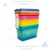 Cajas Plásticas Click, 28 litros, variedad de colores