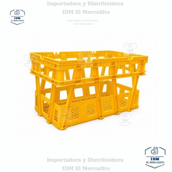 Caja plástica para transporte de huevo