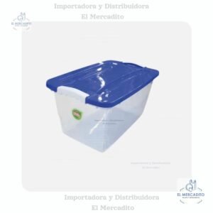 Caja click de 23 litros con tapa variedad de colores