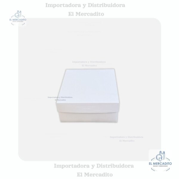 Cajas de Cartón blanco para Queques - 8