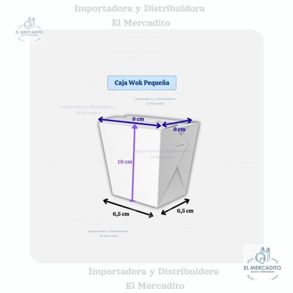 Cajas de Cartón para Wok - Pequeño