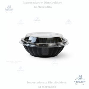 Contenedor Combopack 16 oz Base Negra