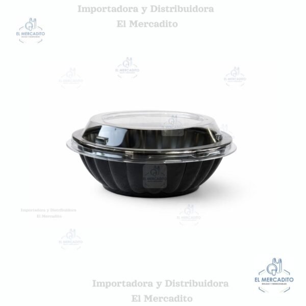 Contenedor Combopack 16 oz Base Negra