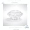 Contenedor Combopack 8 oz Plástico Transparente