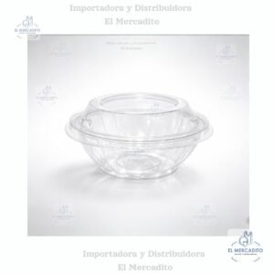 Contenedor Combopack 8 oz Plástico Transparente
