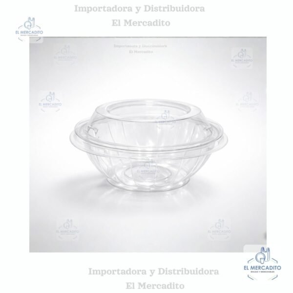 Contenedor Combopack 8 oz Plástico Transparente