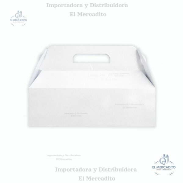 Caja de Cartón Lonchera # 4, 27 cm x 12 cm x 8 cm
