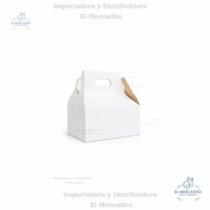 Caja de Cartón Lonchera # 2, 18 cm x 11 cm x 7,7 cm