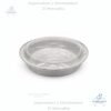 Contenedor-de-Plastico-Para-Pollo-Rostizado-13-1.jpg Molde de Aluminio Redondo #8, 2046 con Tapa Plástica Transparente, en paquetes de 10 unidades, diámetro 23 cm