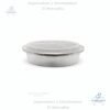 Contenedor-de-Plastico-Para-Pollo-Rostizado-14.jpg Molde de Aluminio Redondo #8, 2046 con Tapa Plástica Transparente, en paquetes de 10 unidades, diámetro 23 cm