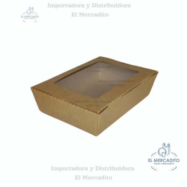 Contenedor con Ventana 2100 ml, 1600 ml, 1200 ml, 900 ml, 700 ml - 1600 ml