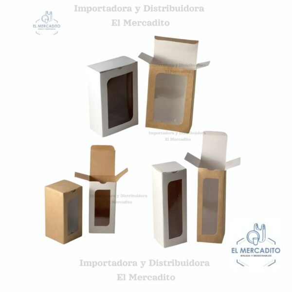 Caja con Ventana Macarons, #1, #2, #3
