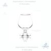 Copa para Brandy C5455, Capacidad 11.5 oz