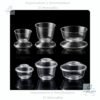 Copas Darnel Cristal, de 3 oz, 5 oz, 8 oz, en paquetes de 10 unidades