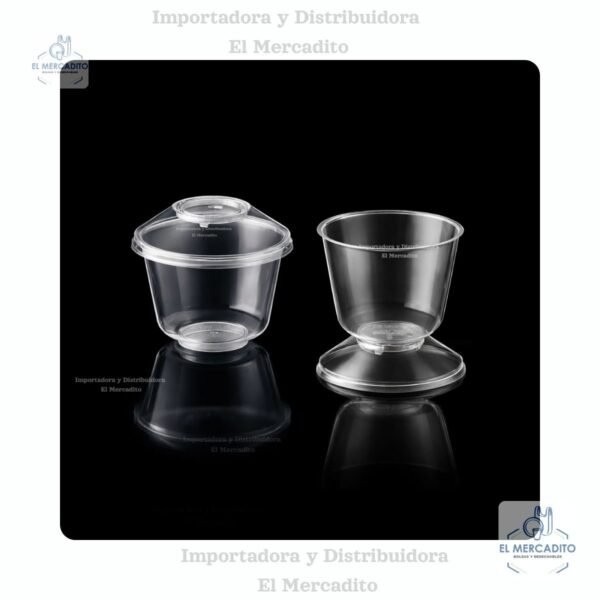 Copas Darnel Cristal, de 3 oz, 5 oz, 8 oz, en paquetes de 10 unidades - 5 oz