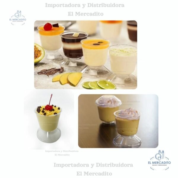 Copas Darnel Cristal, de 3 oz, 5 oz, 8 oz, en paquetes de 10 unidades