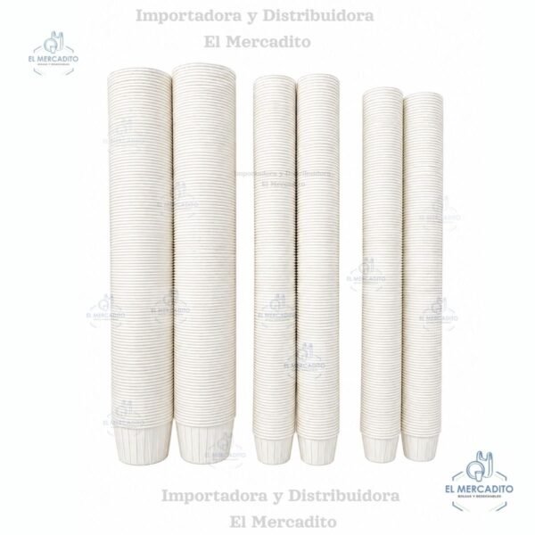 Copitas de Papel 2 oz, 0.75 oz, 0.5 oz, en paquetes de 250 unidades