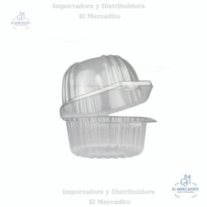 Empaque Cup Cake Plástico Individual